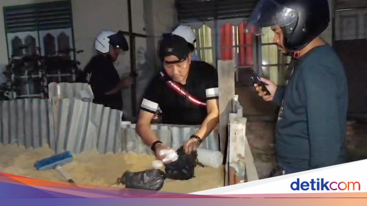 Kampung Narkoba di Pekanbaru Digerebek, Polisi Temukan Sabu dalam Pasir