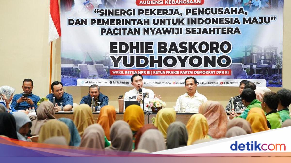 Audiensi Kebangsaan di Pacitan, Ibas Bicara soal Kesejahteraan Pekerja