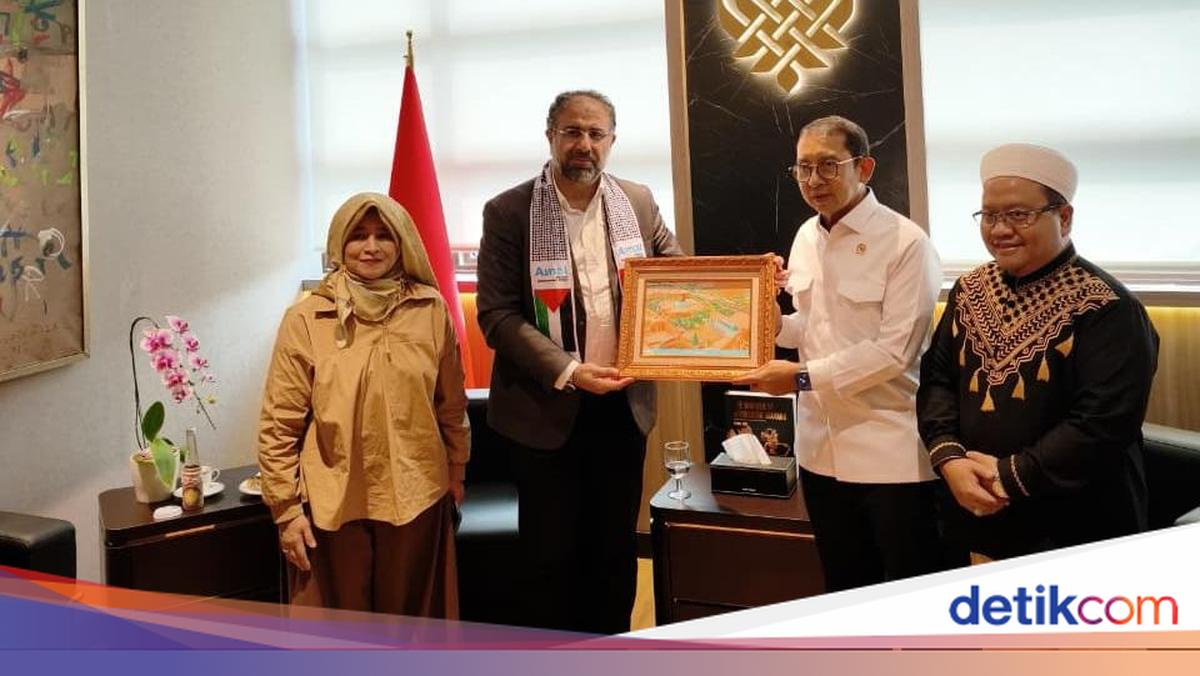 Fadli Zon Bertemu Delegasi Palestina di Kemenbud, Tegaskan Dukungan Kemerdekaan