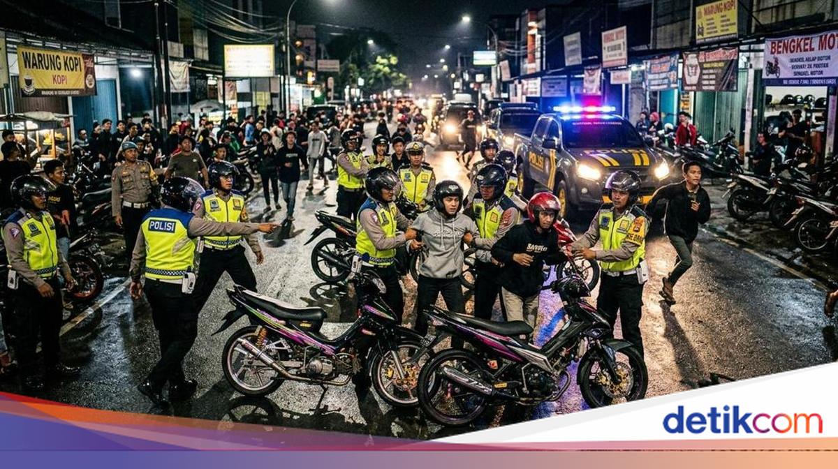 Viral Balap Liar Motor di Bogor, Pelaku Kucing-kucingan dengan Petugas Patroli