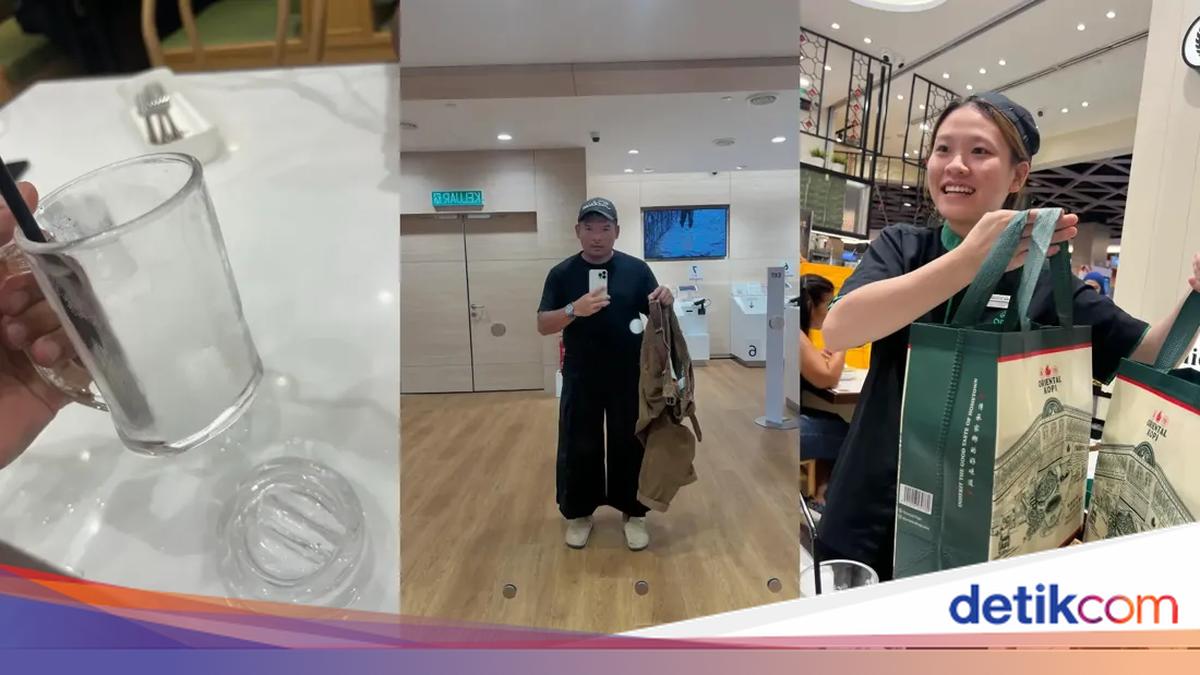 Awalnya Kaget Gelas Resto Pecah, Pelanggan Ini Dapat Kompensasi Memuaskan