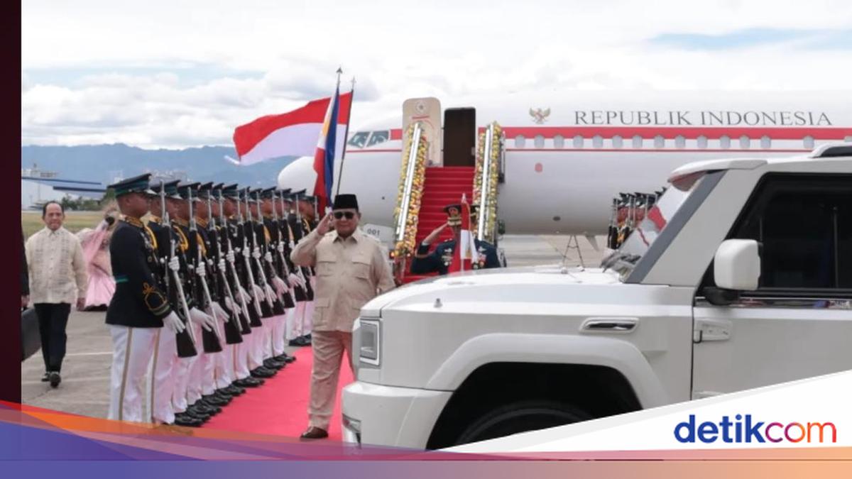Prabowo Tiba di Filipina, Lanjut Naik Maung ke Venue KTT ASEAN
