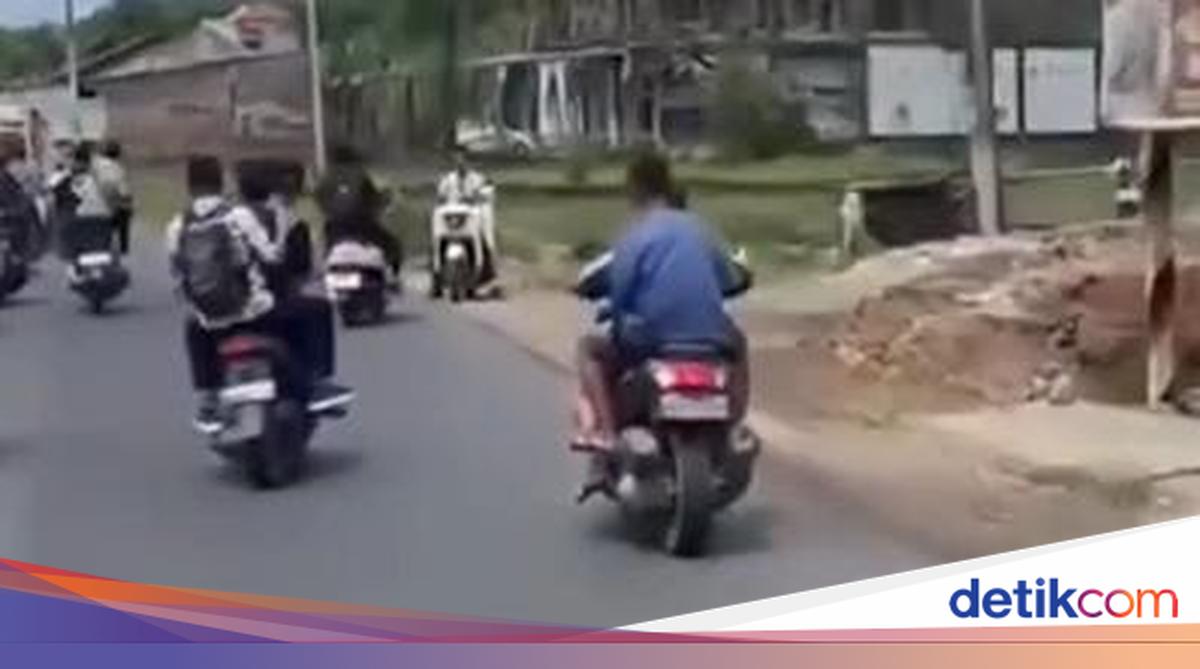 Viral Siswa SMP di Gowa Konvoi Bawa Senjata Tajam, 31 Diamankan