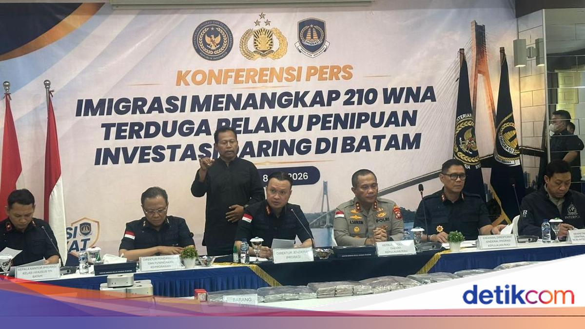 Kronologi Penangkapan 210 WNA di Batam Terkait Dugaan Penipuan Investasi