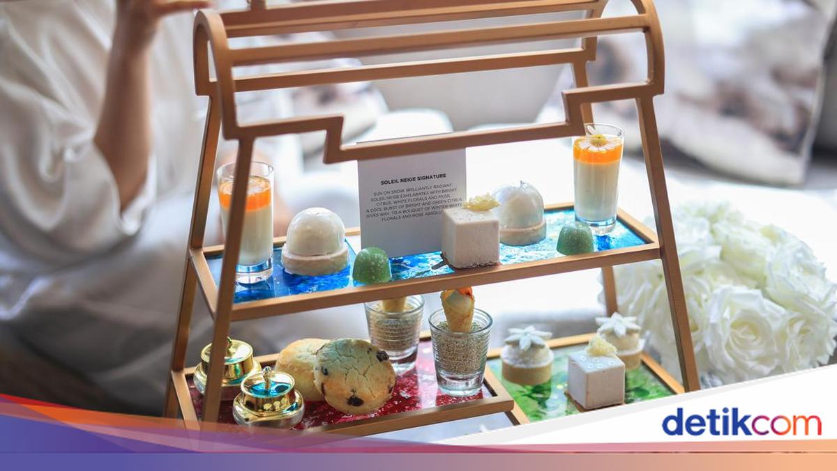 Elegan! Afternoon Tea Ini Gabungkan Dessert dan Aroma Parfum Mewah