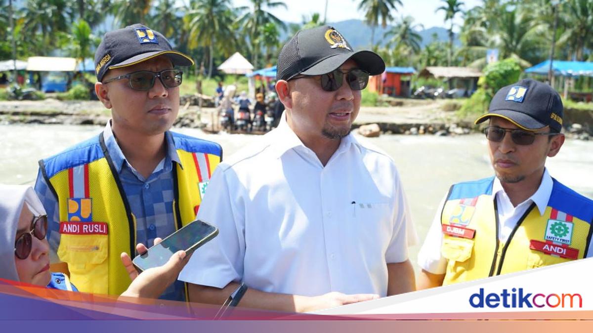 Andre Rosiade Kawal Pembangunan Jembatan Anduring Kayu Tanam Sumbar