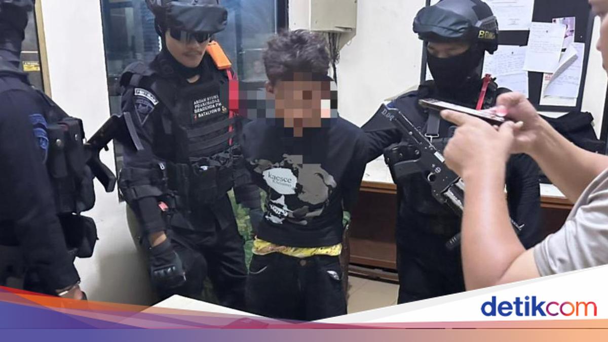 Patroli Malam di Bekasi, Brimob Polda Metro Tangkap Pencuri Motor