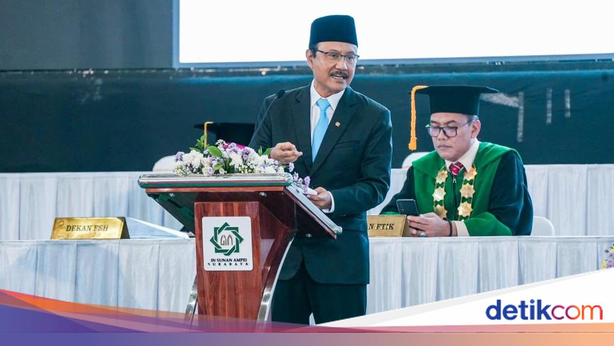 Orasi Ilmiah di UIN Surabaya, Gus Ipul Ulas Fondasi Indonesia Emas 2045