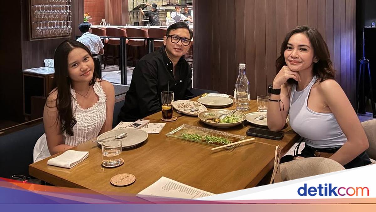 Momen Lembu Rayakan Ultah Bareng Masayu Anastasia dan Anak