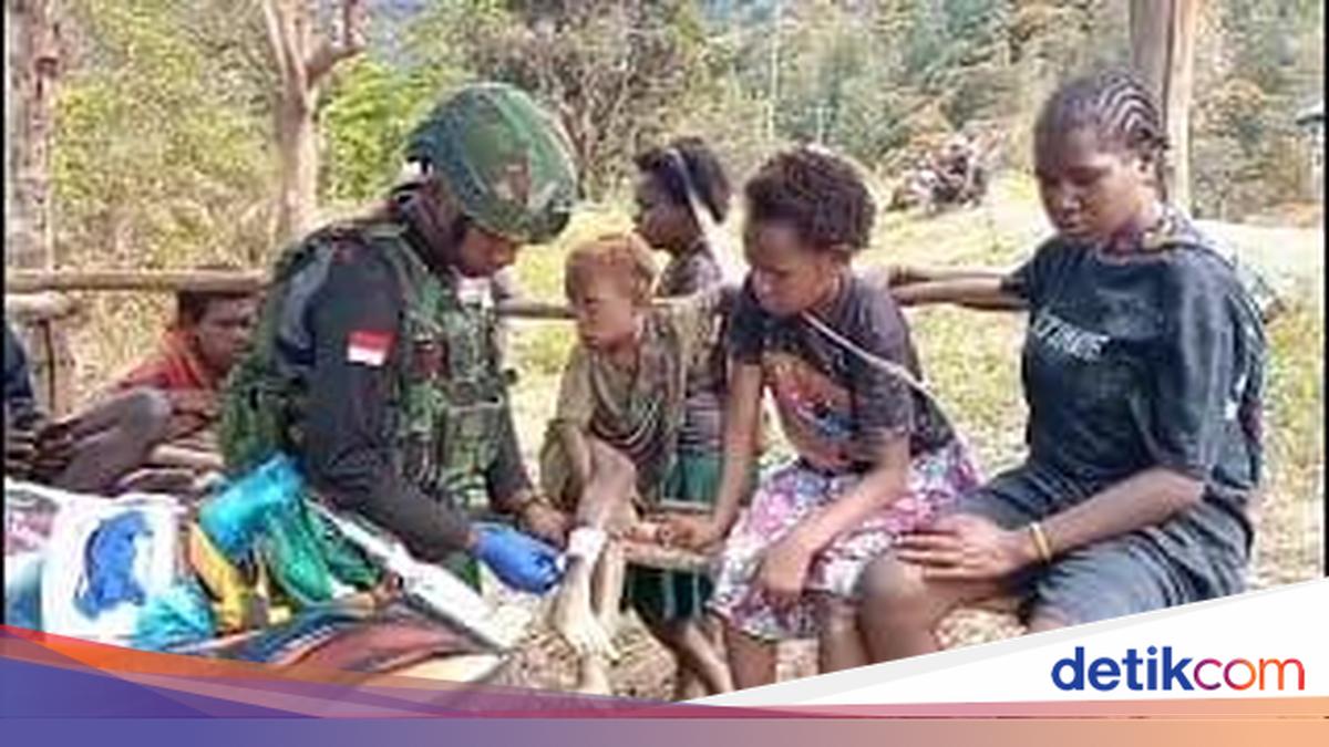 Koops TNI Habema Serentak Beri Pelayanan Kesehatan di Pedalaman Papua