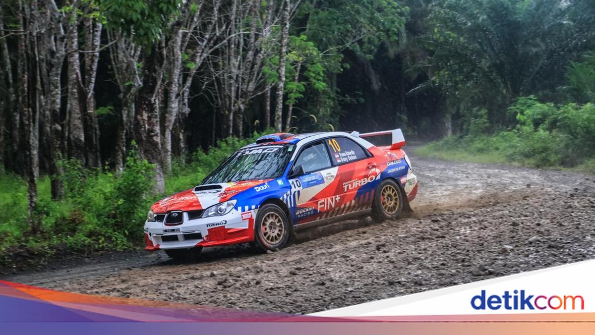 Donny M Antar DMO Pertamax Turbo Fin+ ke Podium Seri II Kejurnas Rally