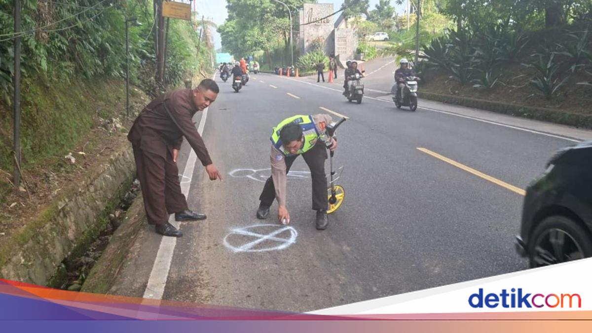 Melawan Arus One Way, Pemotor Tewas Tertabrak Truk di Puncak Bogor