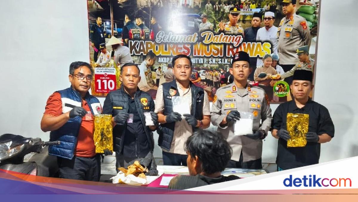 Polres Musi Rawas Gagalkan Penyelundupan Sabu 2 Kg Lebih dan Ekstasi 20 Butir