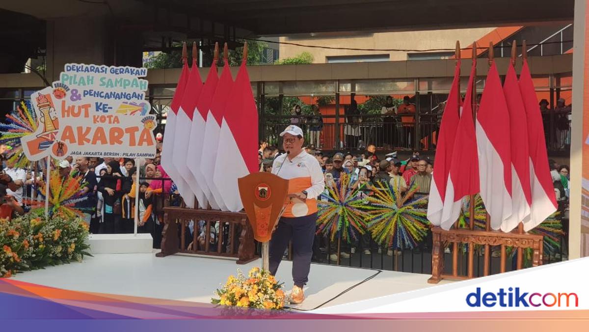 Pencanangan HUT Ke-499 Jakarta, Pramono Targetkan Posisi Top 50 Kota Global