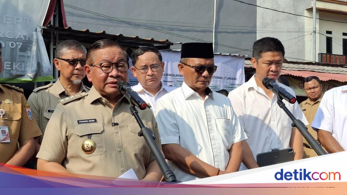 Pramono Bakal Terapkan Pemilahan Sampah di 153 Pasar Jaya Jakarta