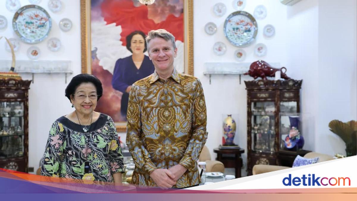 Megawati Terima Kunjungan Dubes Australia, Bahas Dinamika Global