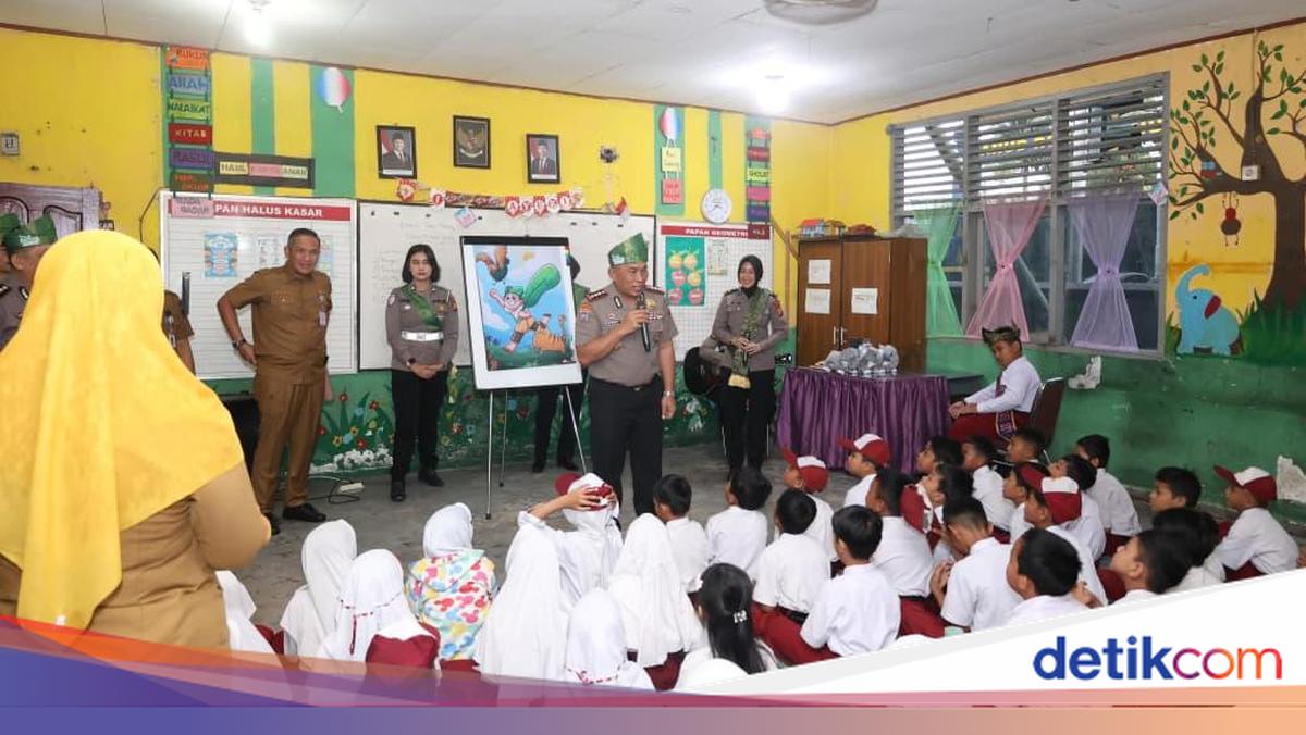 Polda Riau Kenalkan Green Policing ke Siswa SD Pekanbaru, Ajak Jaga Lingkungan Tanamkan Cinta Alam Sejak Dini, Polda Riau Kenalkan Green Policing ke Siswa SD