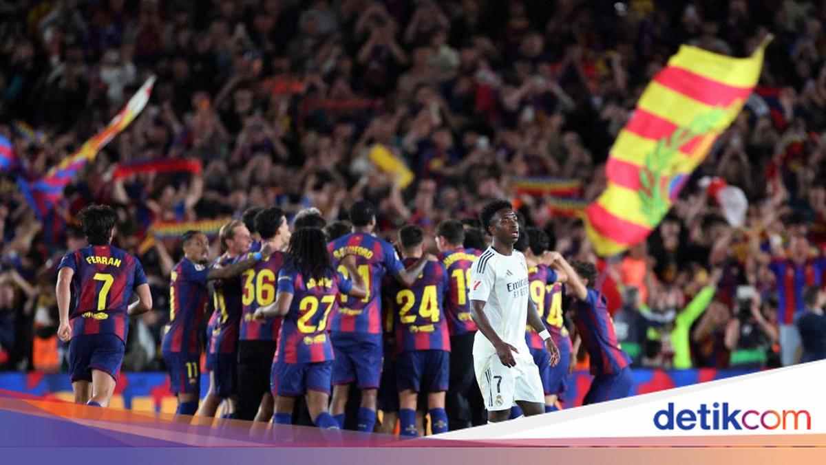 Visca Barca Menggema! Barcelona Taklukkan Madrid dan Kunci Juara La Liga