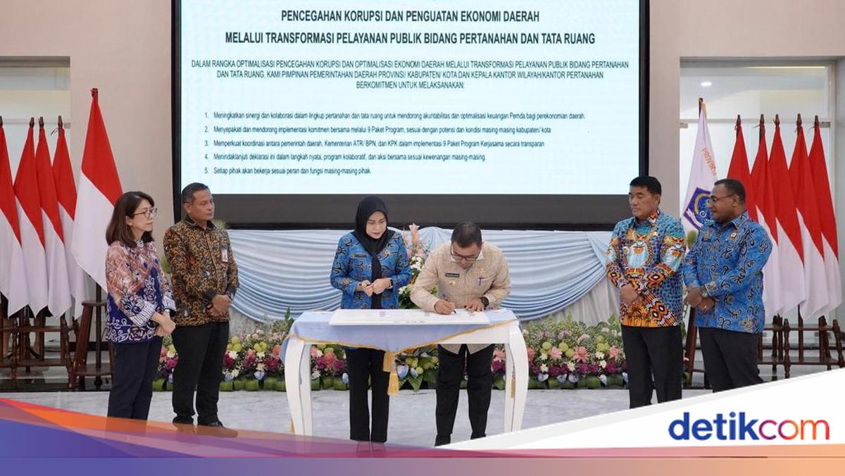 ATR/BPN &amp; KPK Jadikan Sulut Percontohan Transformasi Layanan Pertanahan