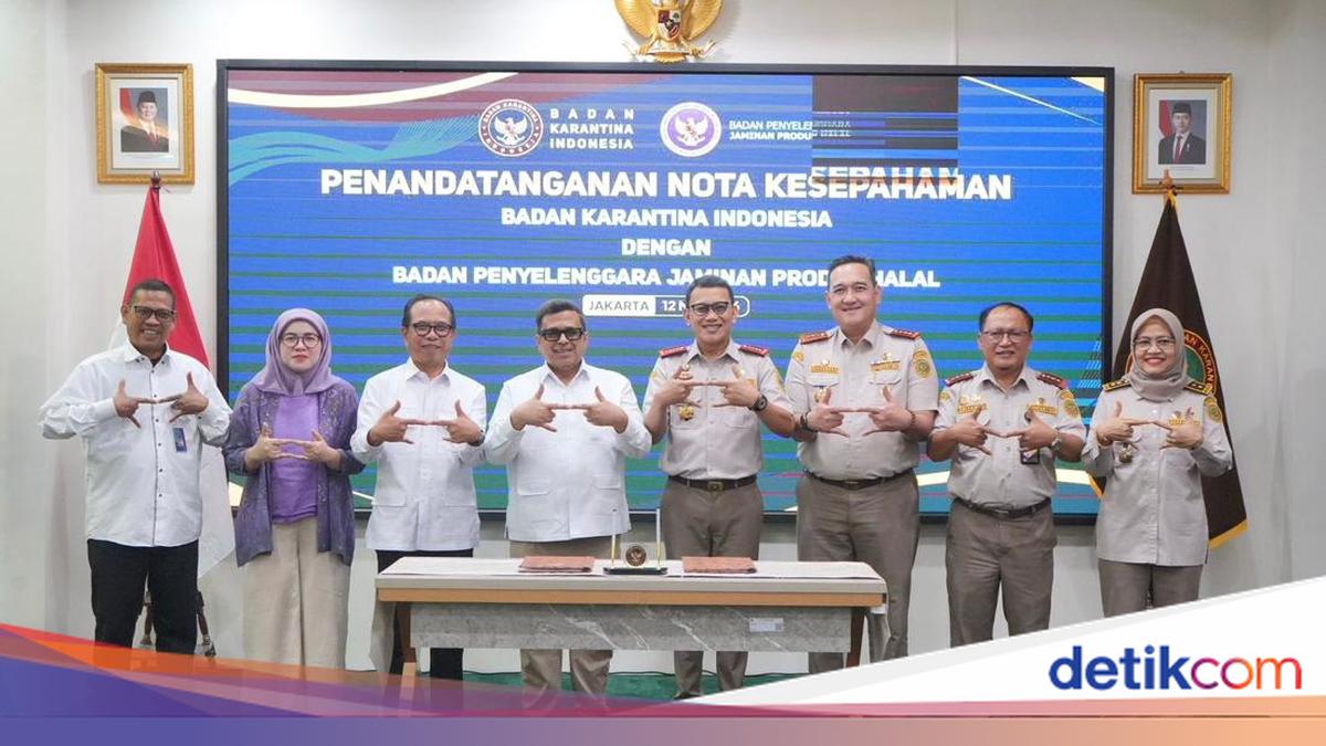Perkuat Pengawasan, BPJPH-Barantin Teken MoU Sinergi Jaminan Produk Halal