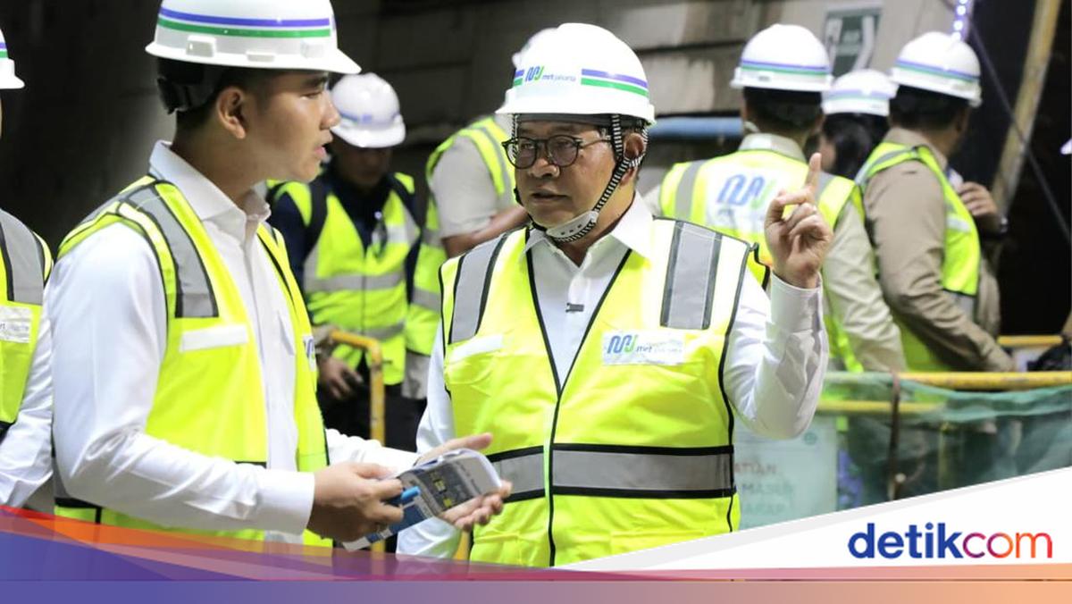 Pramono Sebut Gibran Gembira Proyek MRT Fase 2A Digarap 3.800 Pekerja Lokal