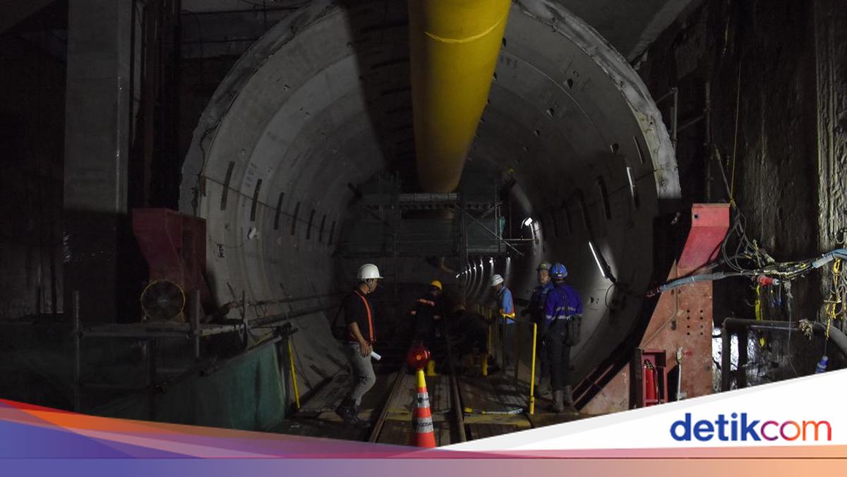 MRT Bakal Berhenti di Kawasan Monas Akhir 2027