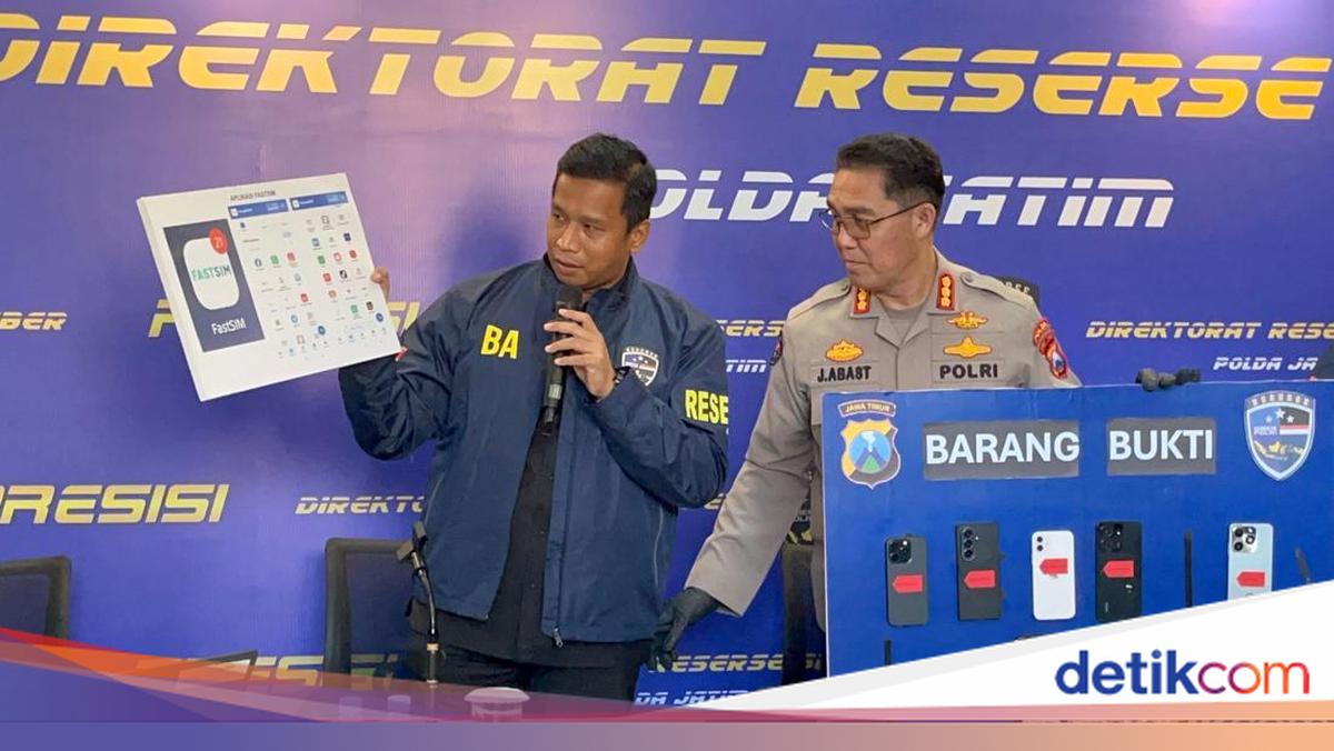Polda Jatim Bongkar Sindikat Penerbitan SIM Card Ilegal, Pakai NIK Curian