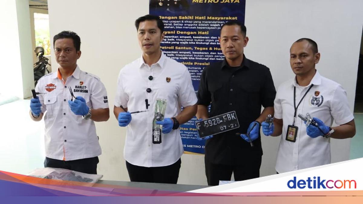 Polres Depok Tangkap 6 Maling, 11 Motor Disita