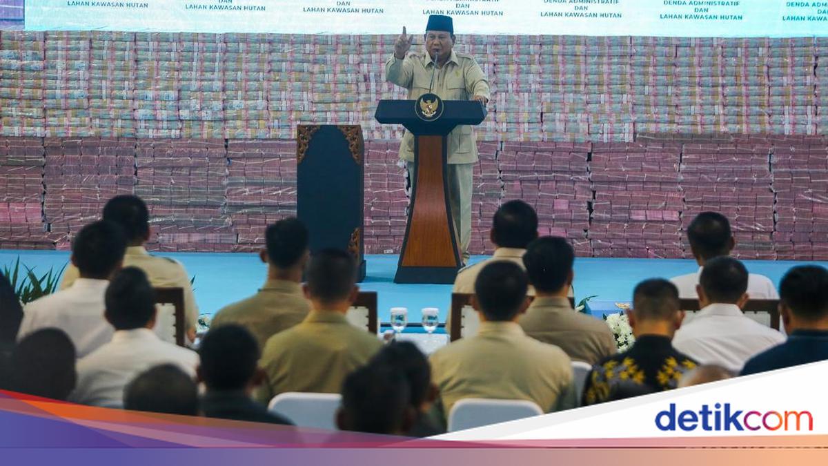 4 Momen Gunungan Duit Triliunan Hasil Rampasan yang Bikin Prabowo Senang