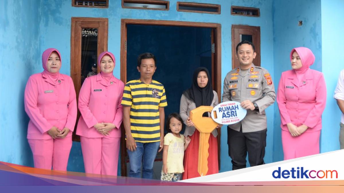 Tuntas! Polres Bogor Serahkan 13 Rumah ASRI ke Warga