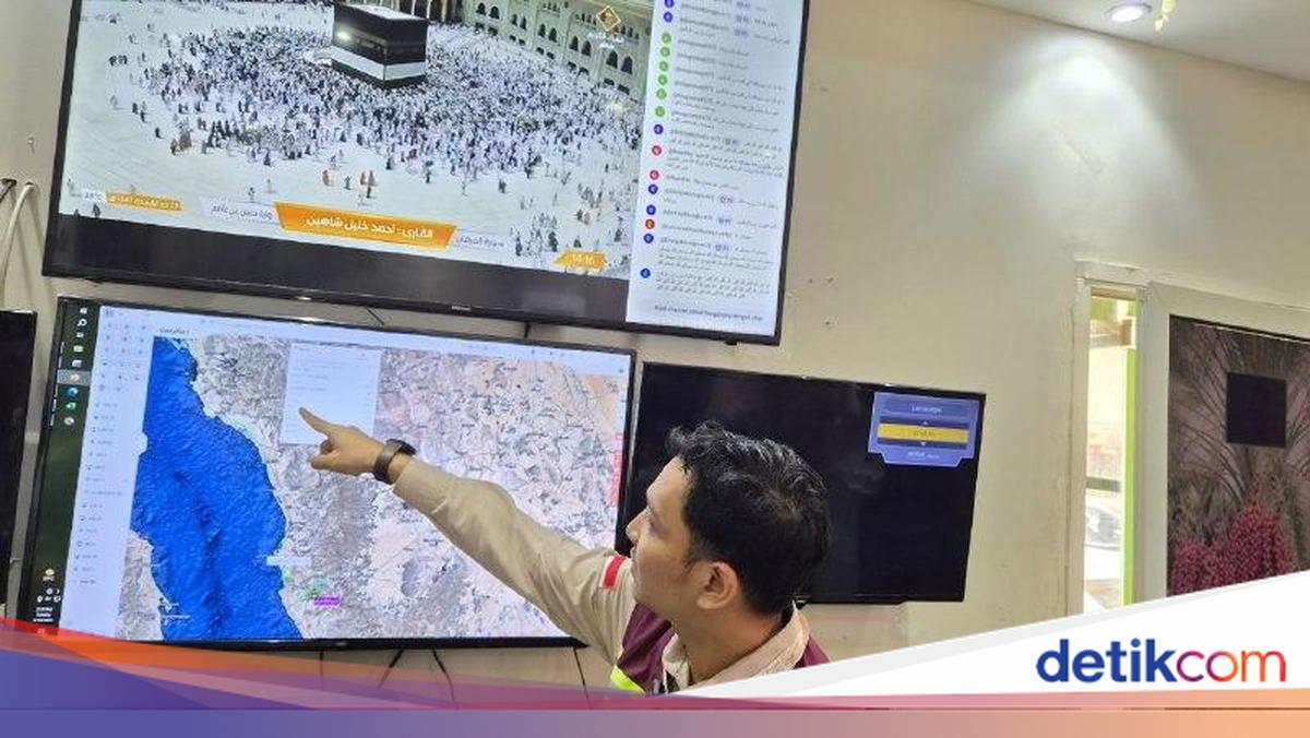 Teknologi Pelacak Bus Haji Pantau Jemaah Indonesia 24 Jam