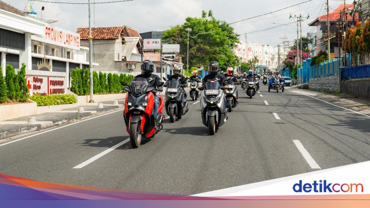 Komunitas Nmax Touring ke Lampung, Susuri Surga Wisata Pahawang
