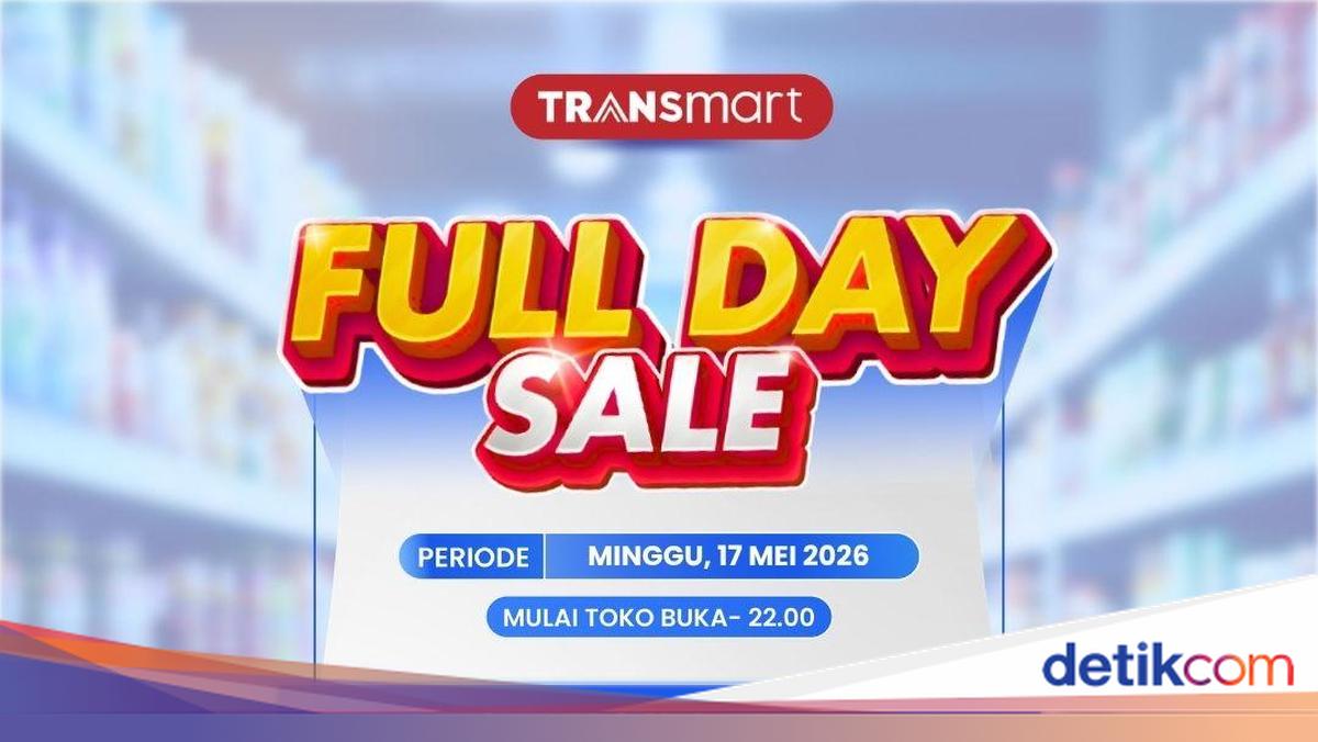 Serbu Transmart Full Day Sale! Pesta Diskon Besar-besaran 50% + 20%