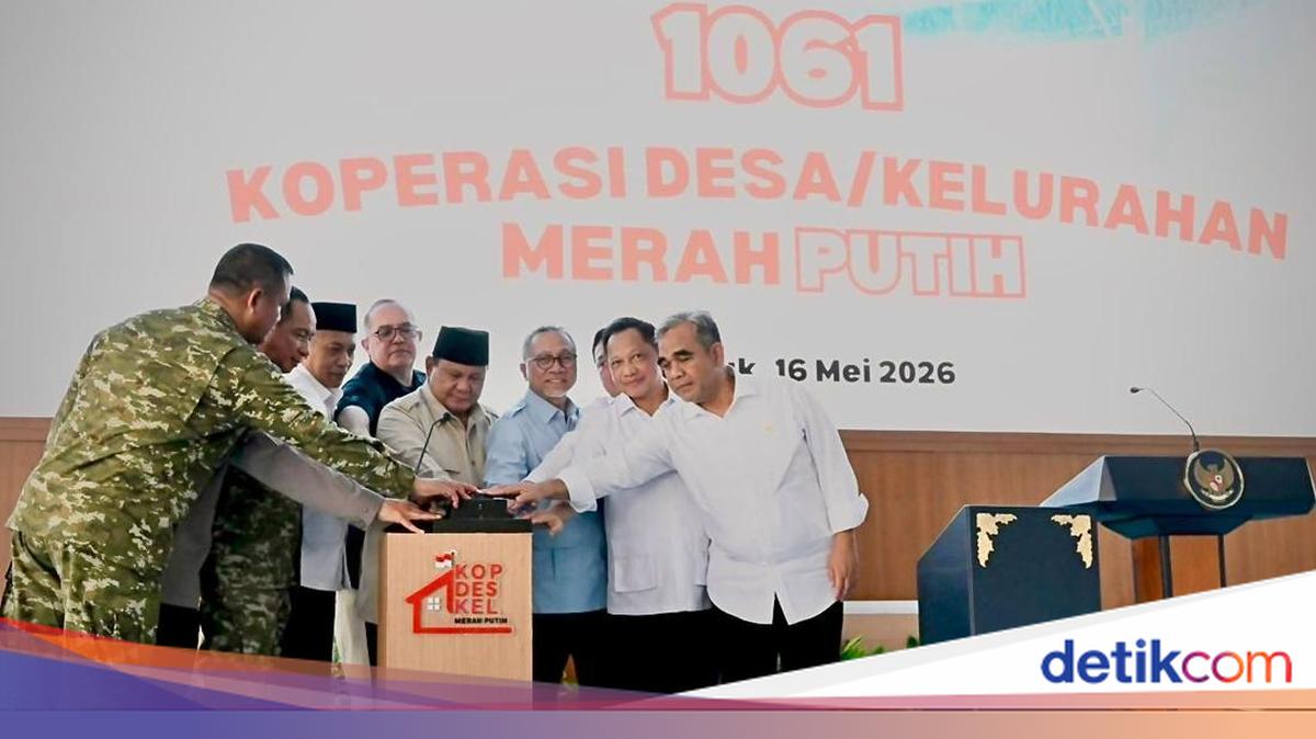 Prabowo Resmikan 1.061 KDKMP untuk Perkuat Ekonomi Desa