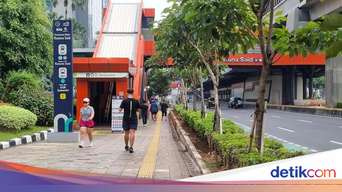 Warga Kecele Sangka Ada CFD di Rasuna Said Minggu Ini: Tahunya Zonk