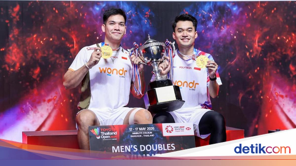 Juara Thailand Open 2026, Leo/Daniel Berharap Jadi Momentum Kebangkitan