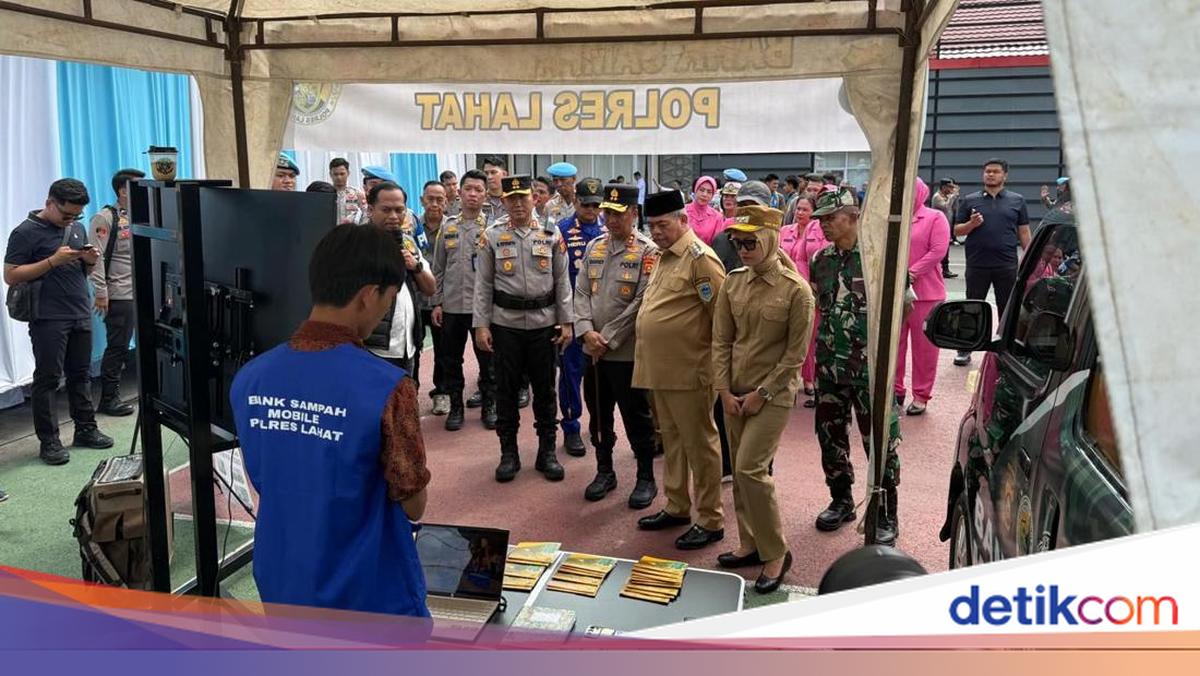 Kapolda Sumsel Resmikan Inovasi Bank Sampah Mobile Polres Lahat