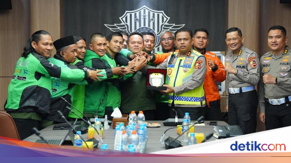 Kakorlantas Terima Audiensi Ojol Jambi, Dorong Pembentukan Asosiasi Ojol Nusantara