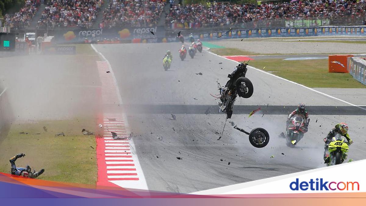 Diggia Ketakutan Lihat Kecelakaan Brutal Alex Marquez: Mata Merem ...