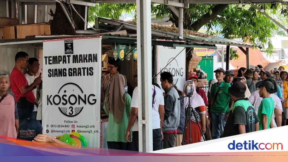 Ramainya Warung 'Kosong 3' di Cirebon, Siapa Saja Boleh Makan Gratis!
