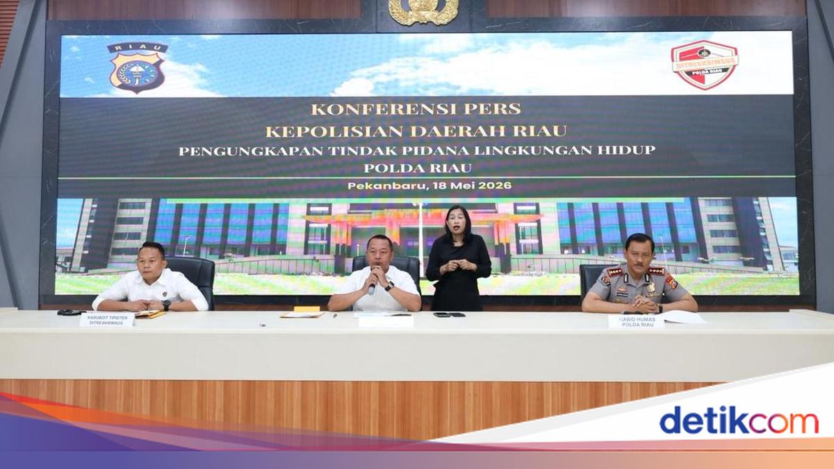 Polda Riau Jerat Korporasi Sawit Raksasa Tersangka Perusakan Lingkungan