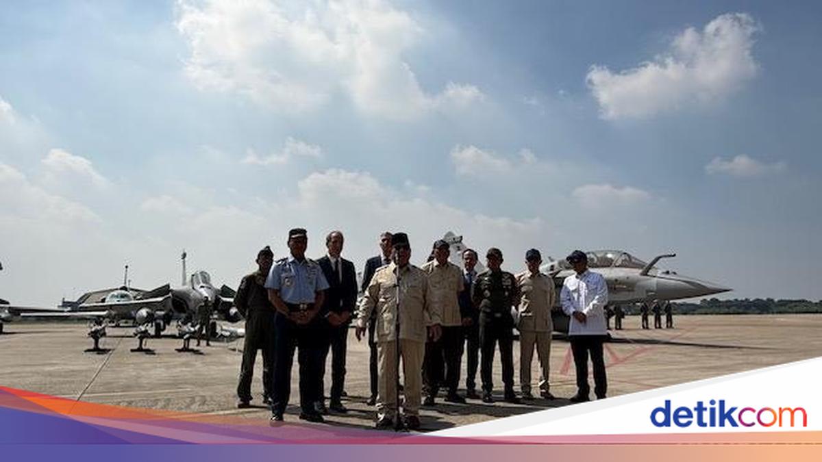 Serahkan Rafale-Misil ke TNI, Prabowo: Ini Tonggak Penambahan Kekuatan RI