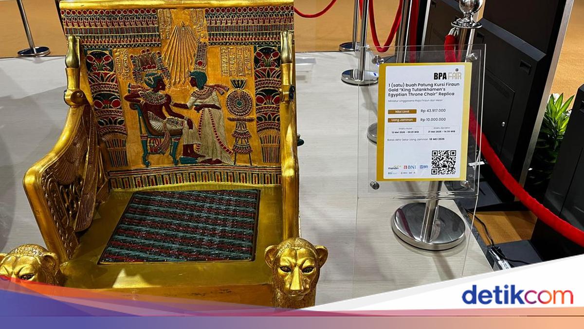 Yang Tak Biasa di Lelang Kejaksaan: 'Kursi Firaun' hingga Minyak Mentah