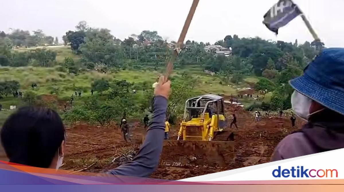 Viral Warga Hadang Alat Berat di Bogor, Diduga Gegara Sengketa Lahan
