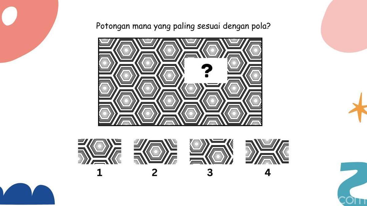 Kalau Sabar dan Teliti Pasti Bisa, Coba Temukan Potongan Puzzle yang Hilang