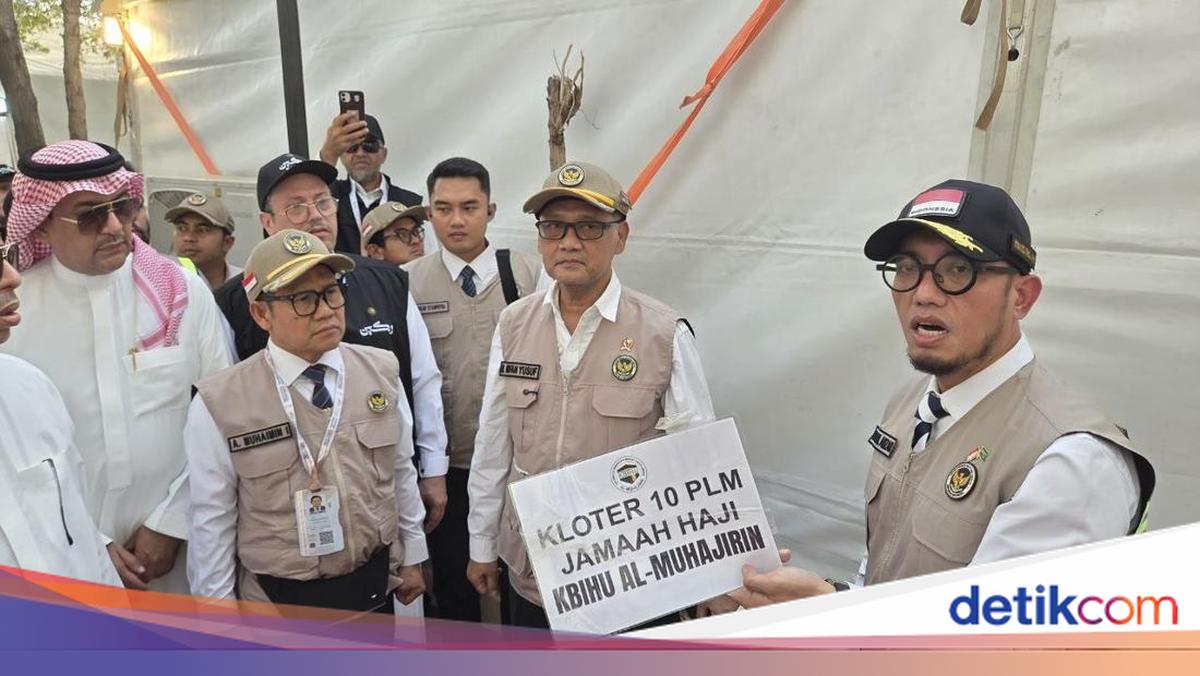 Sidak Arafah, Kemenhaj Copot Penanda KBIHU yang Kuasai Tenda Jemaah
