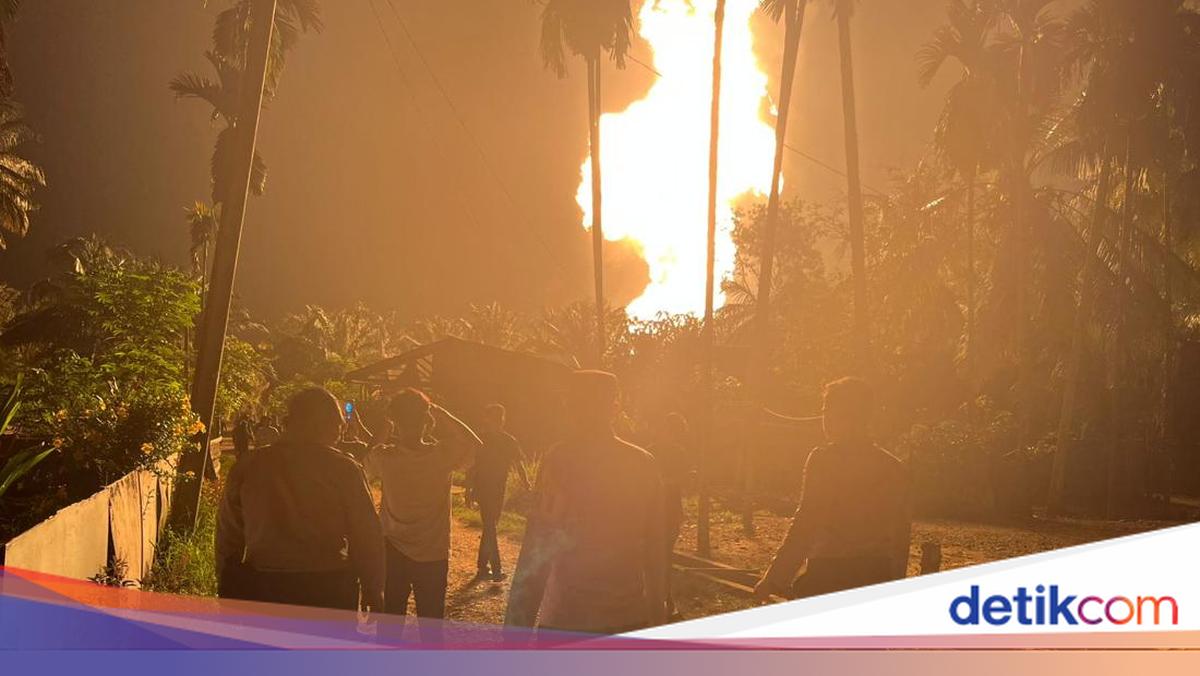 Semburan Api-Gas Muncul di Aceh Utara saat Warga Bikin Sumur Bor