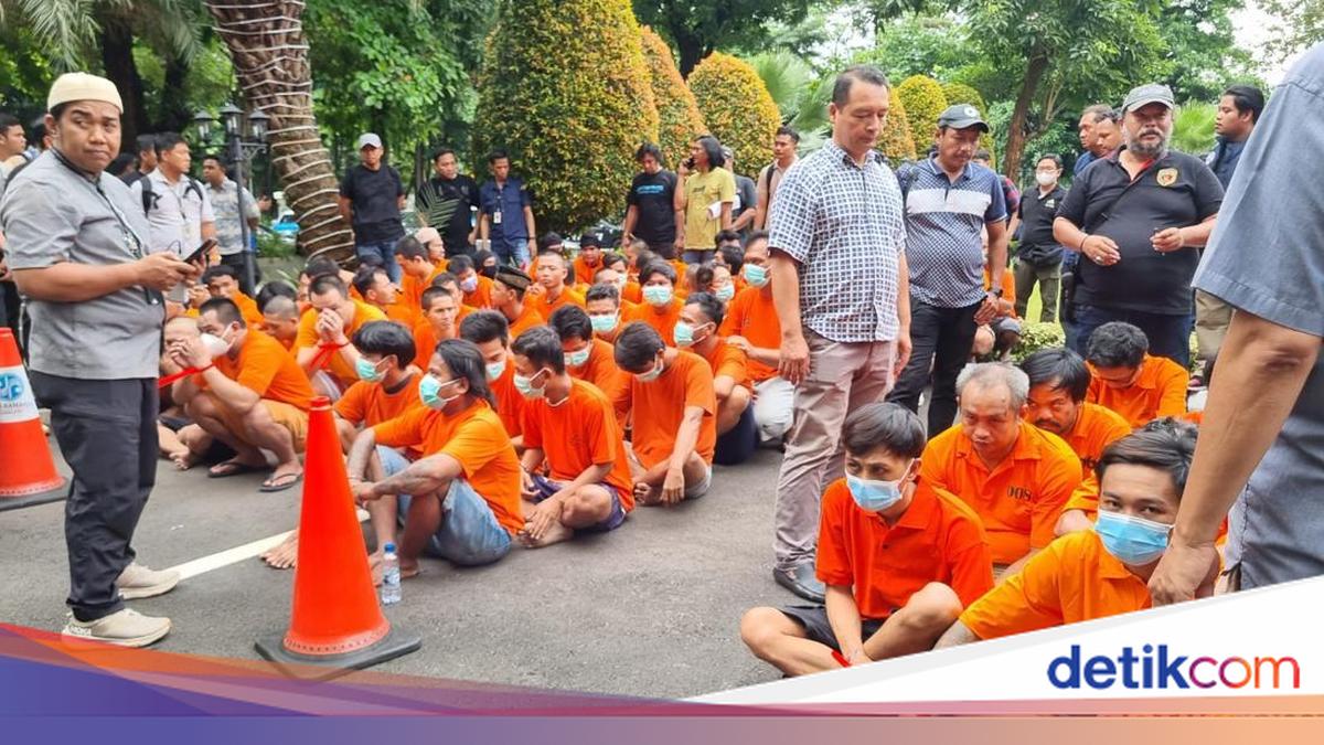 173 Tersangka Kejahatan Jalanan Ditahan PMJ Terancam 7-15 Tahun Penjara