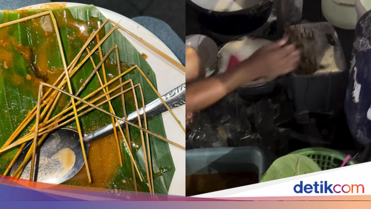 Geger Tusuk Sate Bekas Diduga Dicuci Ulang, Ini Klarifikasi Penjualnya!
