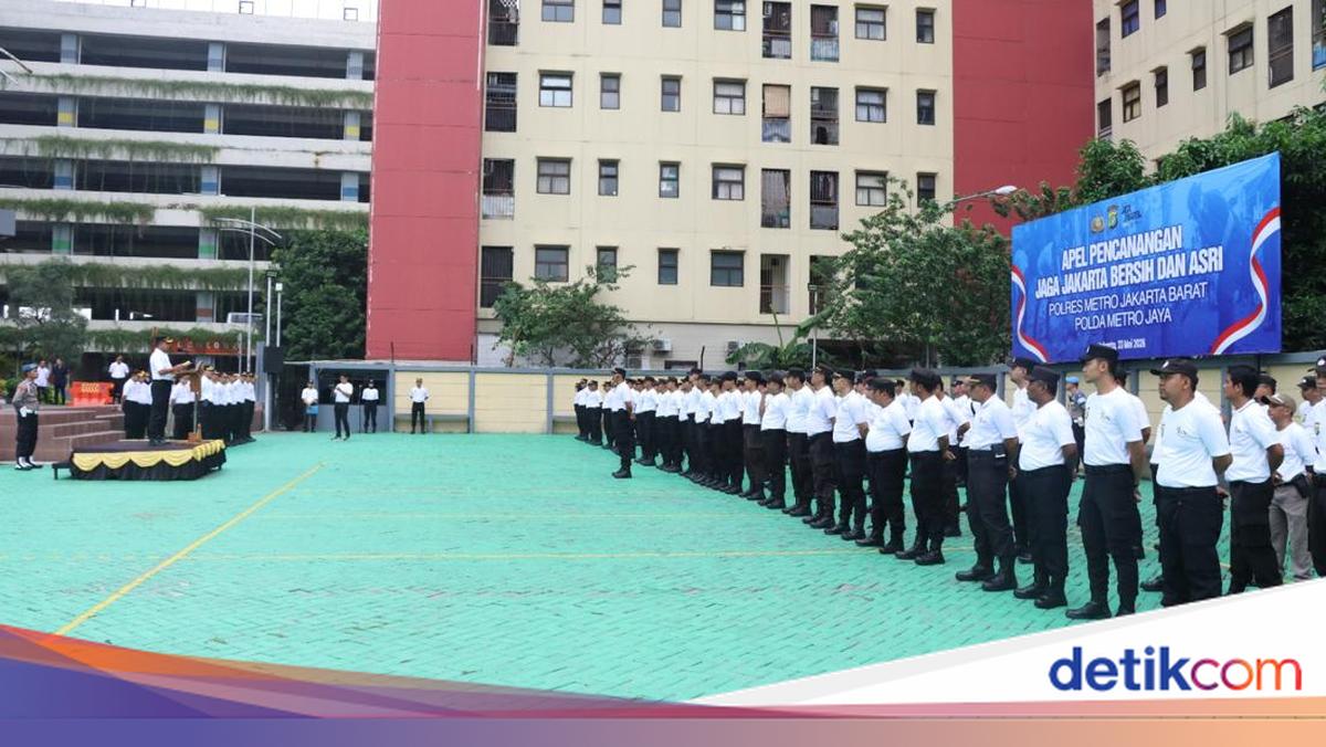 Polres Jakbar Gelar Apel Pencanangan Gerakan Jaga Jakarta Bersih dan Asri